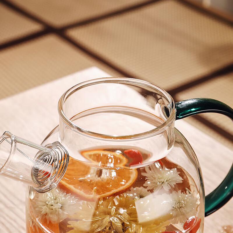 Gnas High-Temperature Borosilicate Glass Teapot
