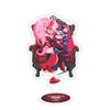 Anime Peripherals 15CM Acrylic Stand Velvet Alastor Vox Valentino Lucifer Adam The Exorcist Desktop Ornament Festival Gift