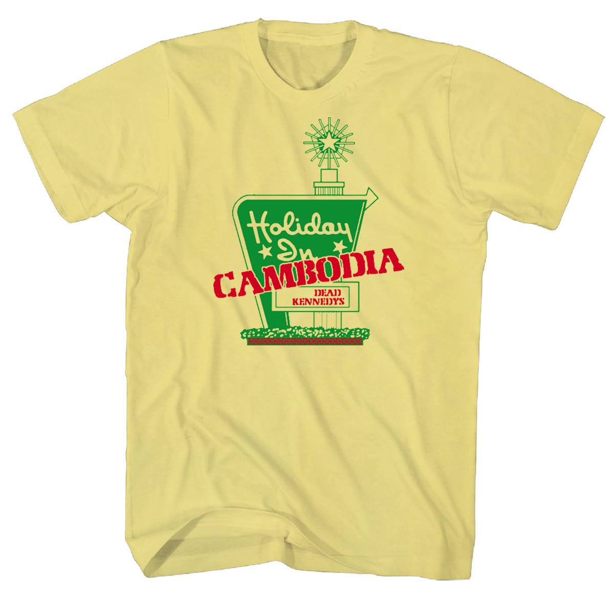 Dead Kennedys YELLOW Hotel Cambodia T-Shirt New XXXL