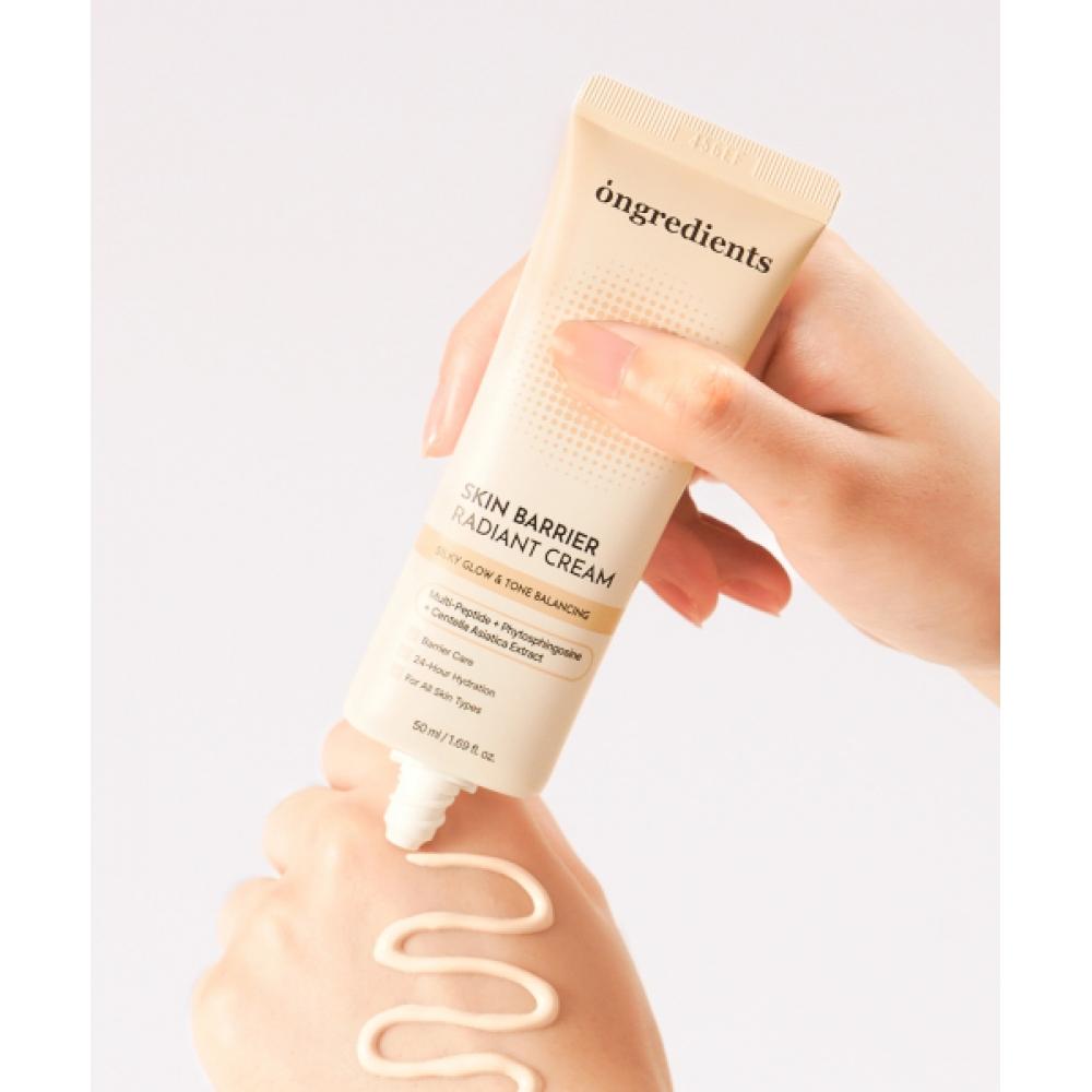 OngredientS [2 PcS] [padefree] Ongridient S Skin Barrier Radiant Cream 50ml