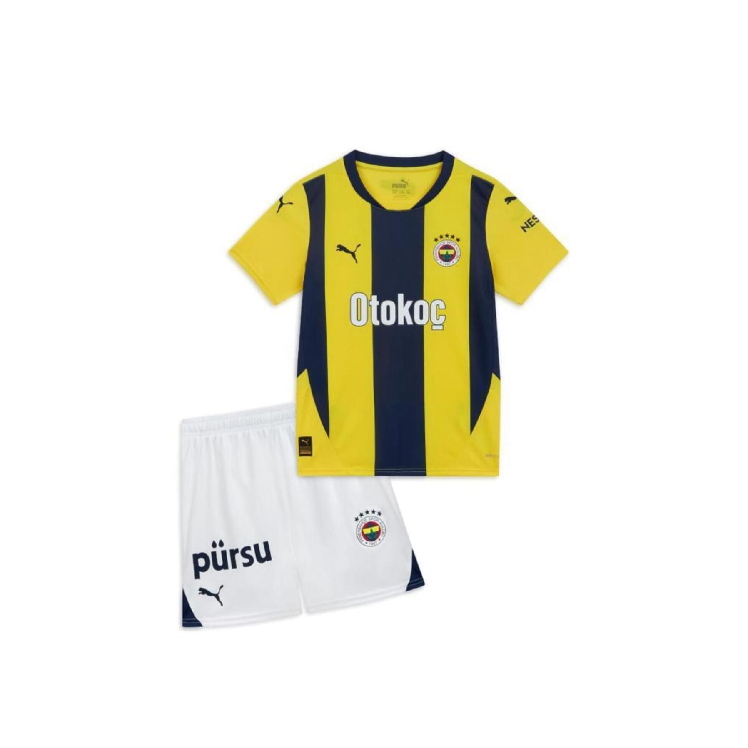 

775365 01 Детский комплект джерси Fenerbahe Желто-темно-синий для 2–6 лет 3-4 Yaş жёлтый