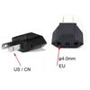 Eu Euro Europe To Us Usa Power Jack Wall Plug Converter Travel Adapter Adaptor