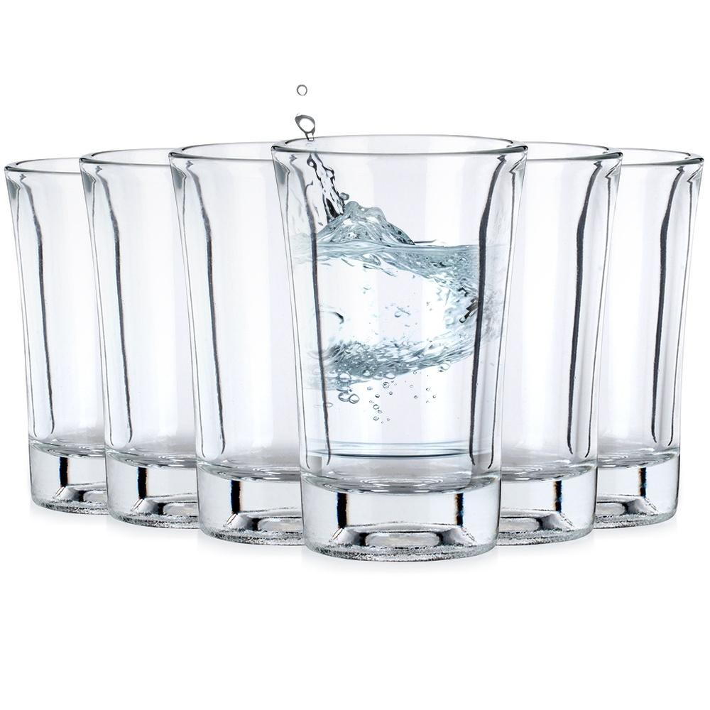 6x Vodka Shot Glasses Set, 40 ml