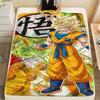 Koc Flanelowy z Nadrukiem Postaci Dragon Ball, Wysokiej Jakości, Wygodny na Wszystkie Pory Roku, Wystrój Domu, Ciepło i Komfort, Idealny na Prezenty Świąteczne