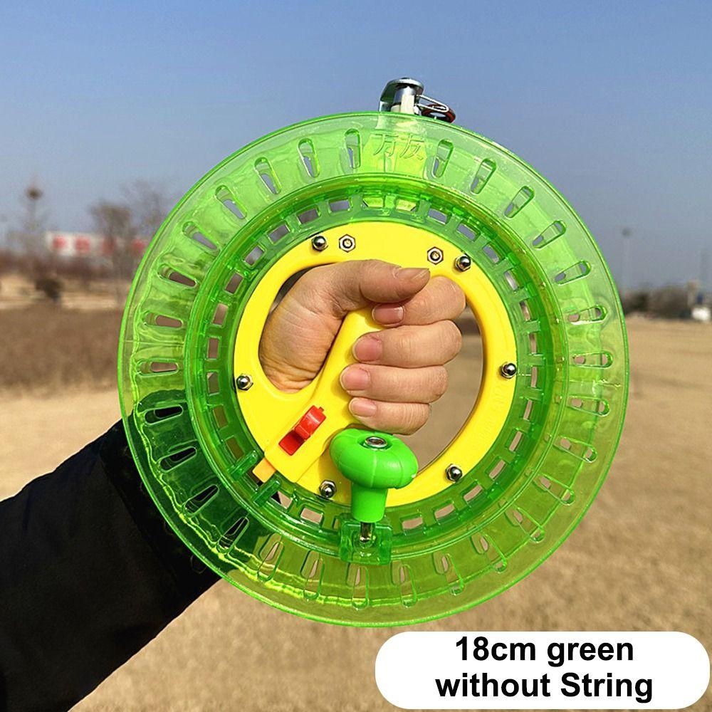18/20/22/26cm PET Viene con Cierre Enrollador de Hilo de Cometa Cometas Voladoras Carrete Enrollador de Cometa Carrete de Hilo Rueda de Fuego con Hilo