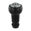 Wide Compatibility 5 Speed Shift Lever Knob Black Chrome Knob