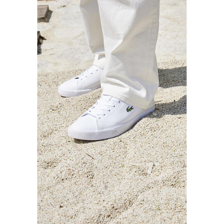 [lacoste] Мужские кожаные кроссовки Lerond Set RZ3036M55G21G 300