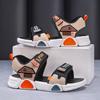 New Boys Sandals 5-10 Years Old Open-toed Soft-soled Beach Shoes Lightweight and Breathable Girls Sandals