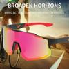 3PCS Cycling Glasses Outdoor Running Professional Sports Glasses Bicycle Windshields Unisex Non-Prescription PC Lens
