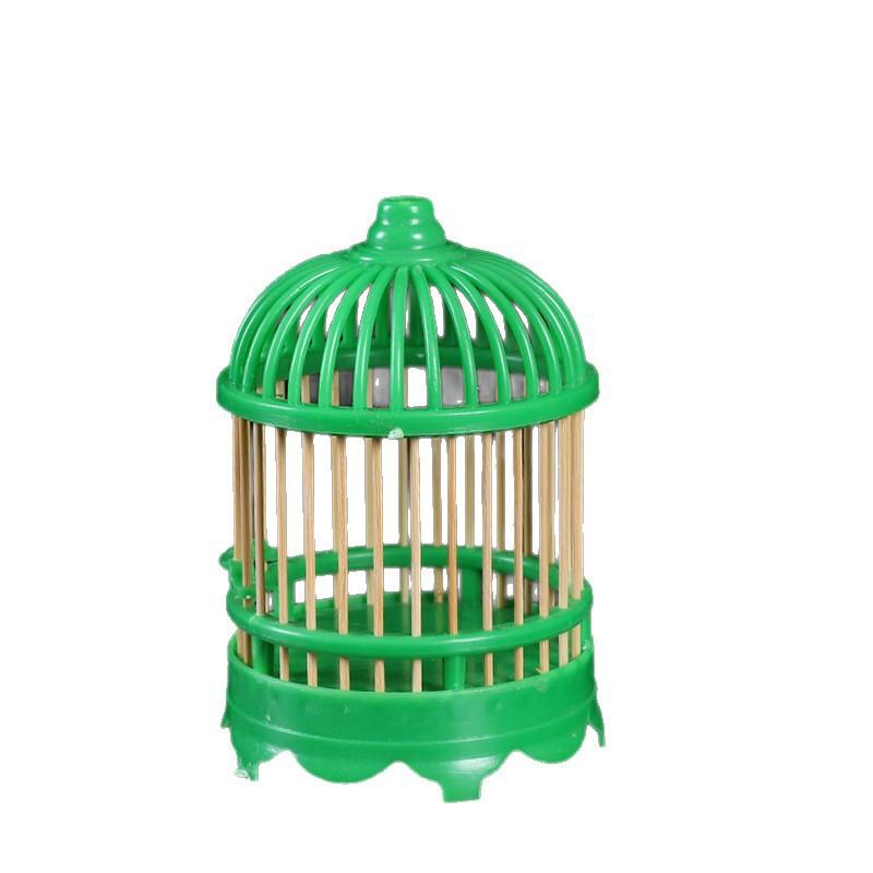 Handmade Bamboo Cricket Cage Round Insect House Pet Keeping