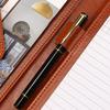 Business Conference Folder Leather Clipboard Folder Letter Size Document Folder with Card Pocket Storage Pocket Pen Slot