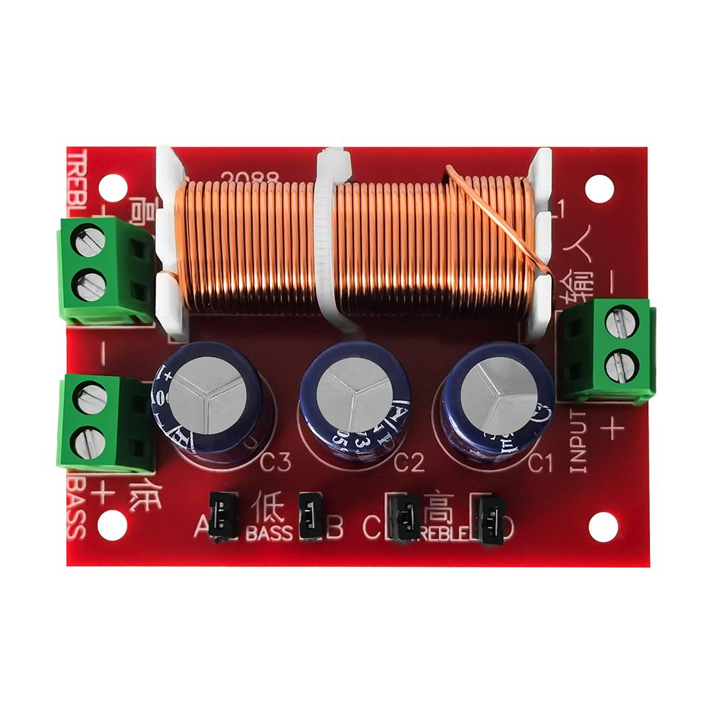 YLY-2088 Audio Speaker Frequency Divider Full Range Treble Bass HiFi Speaker Modification Upgrade Board Welding Free