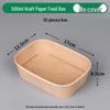 Disposable Kraft Paper Food Containers