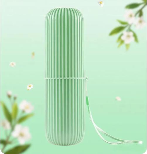 Travel Toothbrush Box Portable Box Mint Green