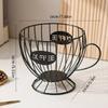 Large Capacity Coffee Capsule Holder Coffee Pod Holder Coffee Creamer Container Irregular Shape Coffee Pod Storage Cup