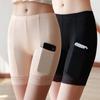 2026 Women's Safety Pants: Modal Cotton, Lace Trim, Pockets, Anti-Exposure, Seamless, Non-Rolling, Two-in-One Underpants