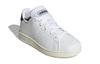 adidas Neo ADVANTAGE Abrasion Resistant Low Top Skateboard Shoes White Black Kids' GW6487