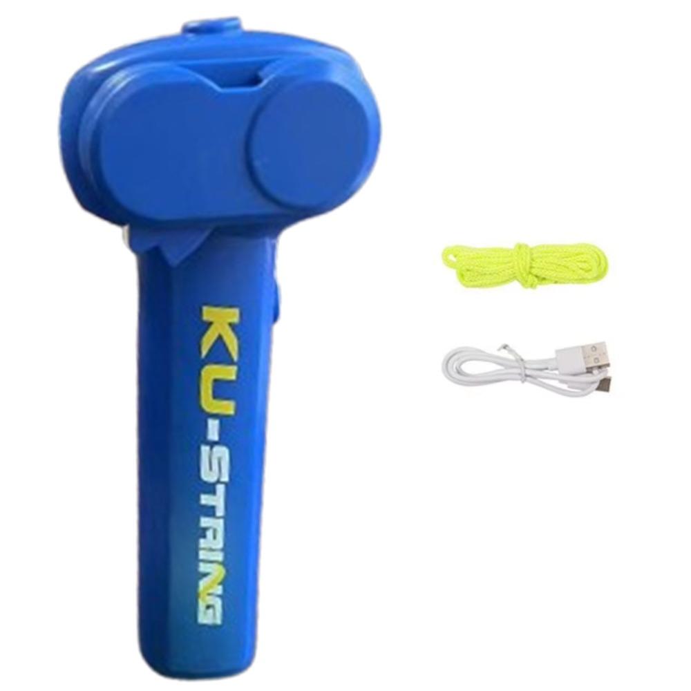 Handheld Rope Launcher Toy Adjustable Speed Rope Propeller Sports Rope Thruster  Christmas Gifts