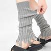 Fashion Wasteland Style Knitted Sock Covers High Elastic Knitted Pile Socks Sweet Style Y2K Socks Girls Fashion