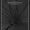 Ximengyuan Deluxe Oversized Long Handle Straight Umbrella