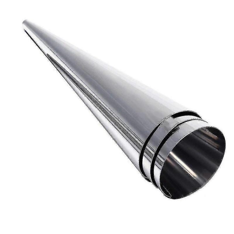 8pcs Stainless Steel Baking Cones Diy Cream Horn Moulds