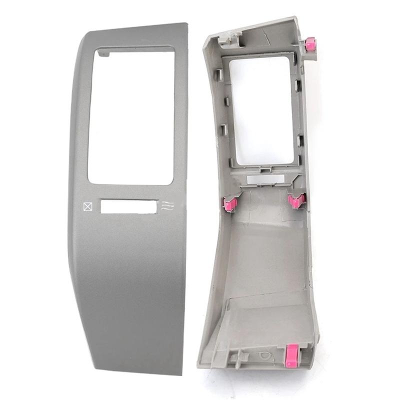 2PCS Front Left +Right Dashboard Vent Panel For Toyota Prius 2004-2009 Air Conditioner Outlet Frame Replacement Accessories-A87Q
