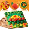 Pet Sniffing and Puzzle Mat: Slow Feeding Training Game for Decompression and Treasure Hunt