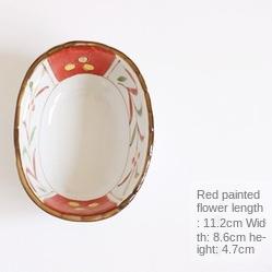 

Japanese Creative Multi-model Multi-pattern Ceramic Bowl Restaurant Kitchen Household Bone China Special-shaped Bowl Tableware