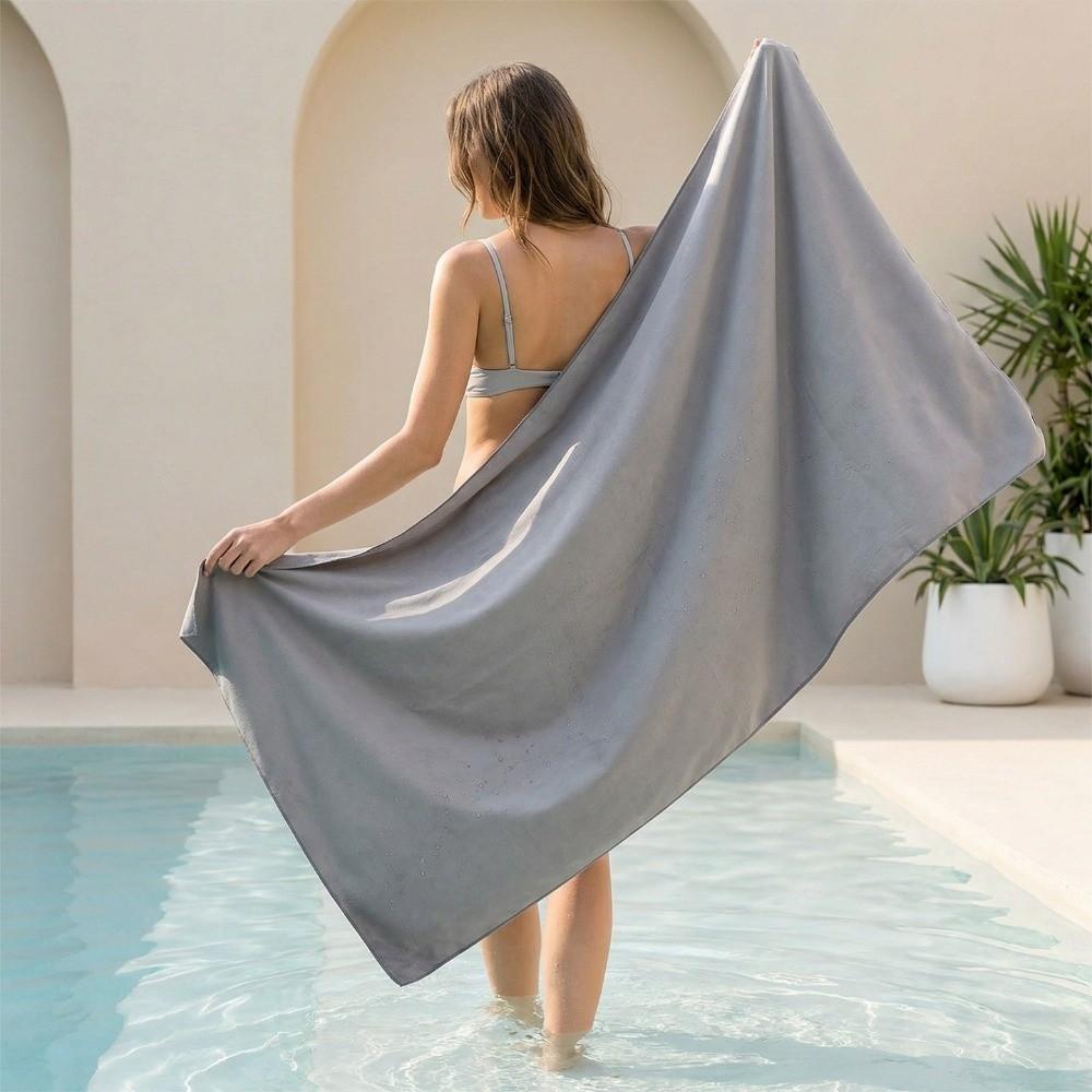 Microfiber Quick-dry Bath Towel Water Absorption Beach Towel Comfortable Swimming Towel  Sports