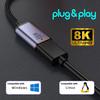 Chenyang DisplayPort to HDMI Adapter, DP DisplayPort 1.4 Source Male to HDMI 2.0 Female Display 8K 60hz UHD 4K Monitor Adapter Cable