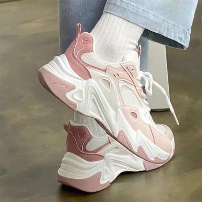 Plateau Dad Schuhe Damen Trendige Vielseitige Frühling und Sommer Neue Vielseitige Studenten Sneaker