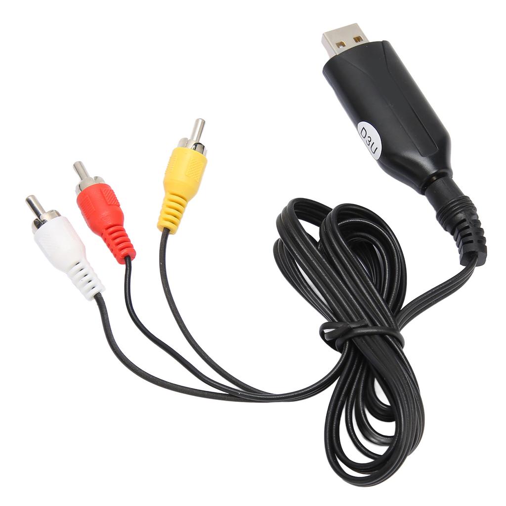 USB Video Capture Card Professional Plug and Play VHS To DVD RCA AV To USB Video Capture Card for