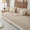 Four Seasons Universal Cotton Sofa Cover for Living Room Simple Irregualr Sofa Towel Non-Slip Sofa Cover Couch Cushion 