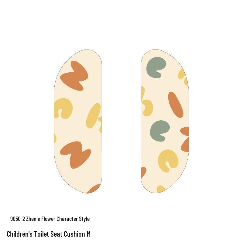 Children's Cartoon Self-Adhesive Washable Toilet Seat Cushion Pad