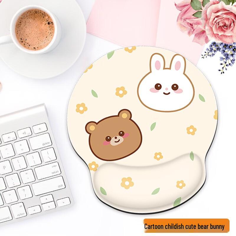 Fumade Silicone Wrist Rest Mouse Pad