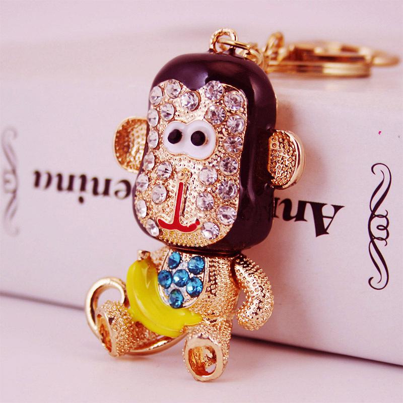 

Креативный металлический брелок с двенадцатью животными зодиака: Подвеска Свинья, Кролик, Бык, Лошадь - Милый Ювелирный Подарок Individually Packed