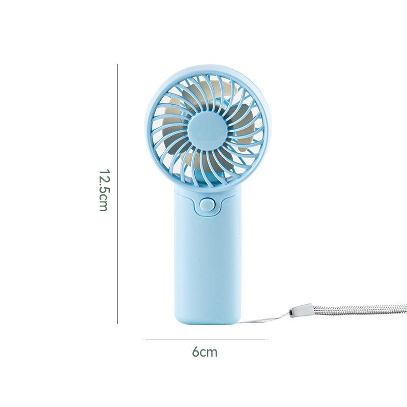 Portable Strong Wind Battery-Powered Handheld Mini Fan for Students