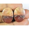 30Cts.Natural Red Jasper Matched Pair Oval Cabochon Gemstone 17X23X03 MM SK-226