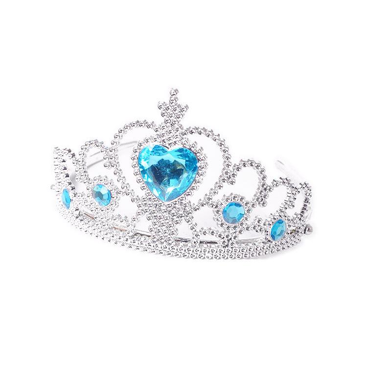 1 pezzo Fascia per capelli lisci Fascia per capelli Bambini Festa di compleanno Vacanze Accessori per capelli Corona da principessa Fascia da regina Plastica Travestimento