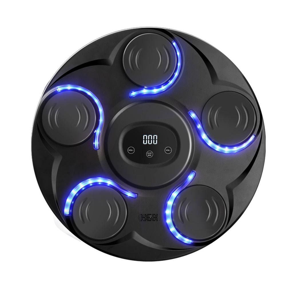 Music Boxing Machine with Gloves, Smart Musical Boxing Machine Wall Mounted Punching Trainer with 7