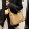 Large-capacity bag women's spring and summer versatile 2025 new simple shoulder messenger bag fashionable Korean commuter tote bag