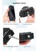 Clip Staffa di Montaggio Orizzontale Insta360 X3/X4/X5 per Action Cam