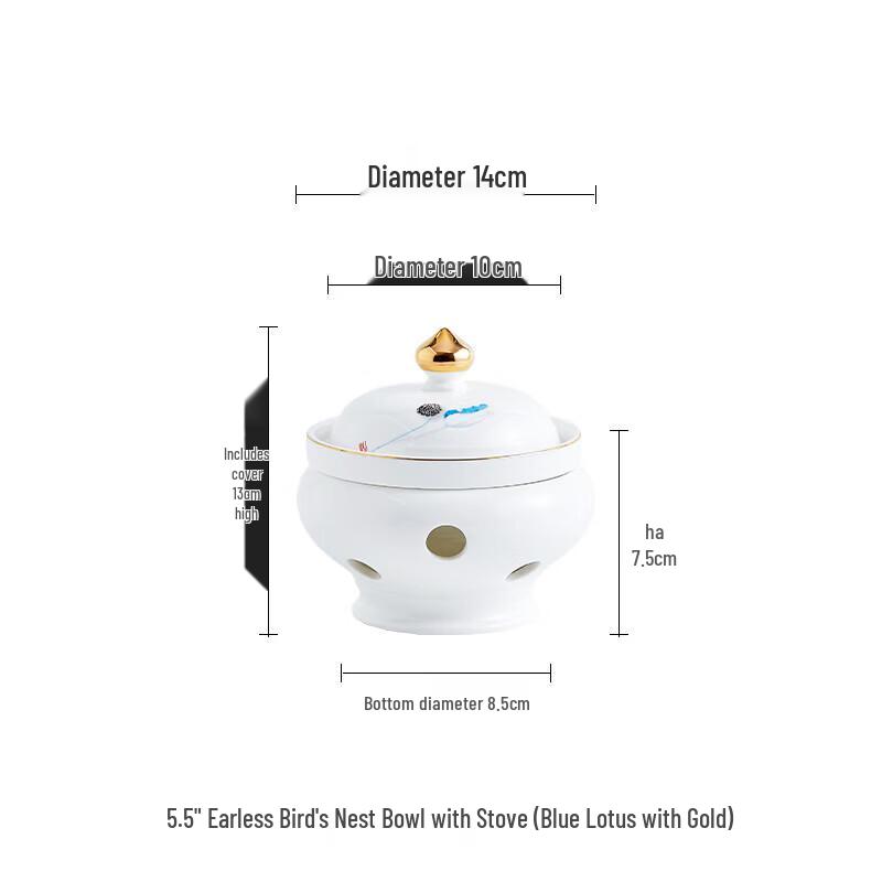 Керамическая грелка для свечей Ningzhao 5,5 дюйма, горшочек для тушения