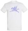 Winged Horse T-Shirt Mens Womens Tees Top Fairies Pegasus Rainbow Horses