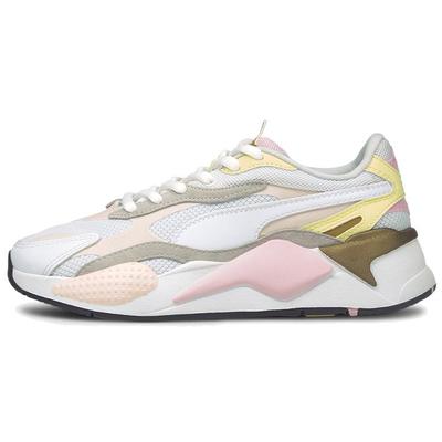 RS-X3 V2 Puzzle Pearl White Yellow Pear Unisex Lifestyle Sneakers 382821-01