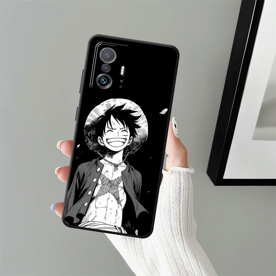 Ones Pieces Luffy Funda Phone Cover Case for Xiaomi Mi 15 Pro 11T 12T Pro 11 10T 14 12X 12 13 Lite