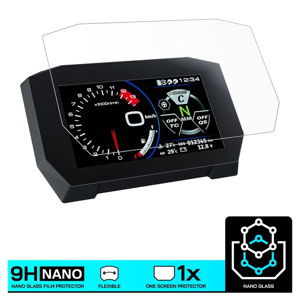 Speedo Angels GSX-S1000GT (2022-) NANO GLASS Dashboard Screen Protector