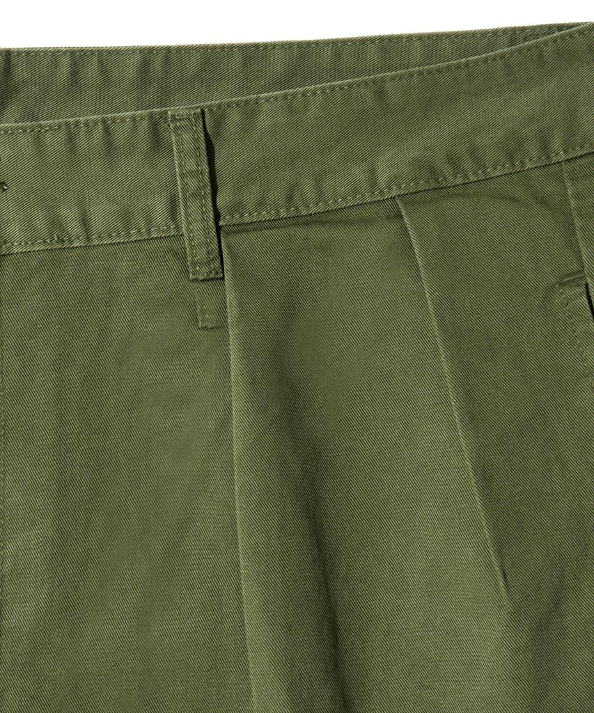 ANNOT Washed Office Hiker Shorts Olive