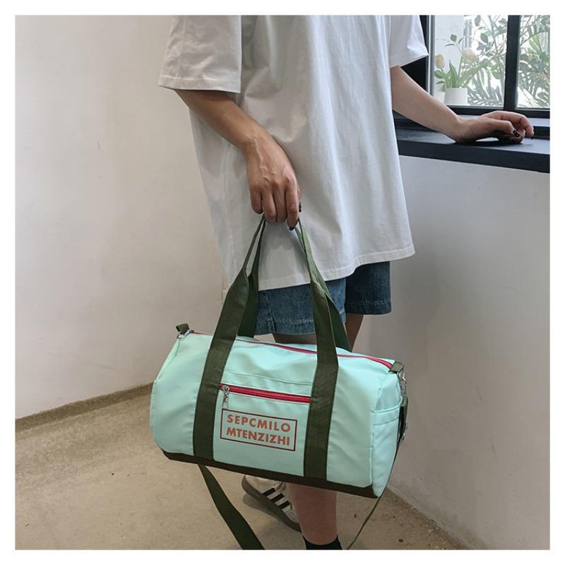 Sports Fitness Bag Short Leisure Travel Bag Girls Crossbody Shoulder Bag Tote Handbag