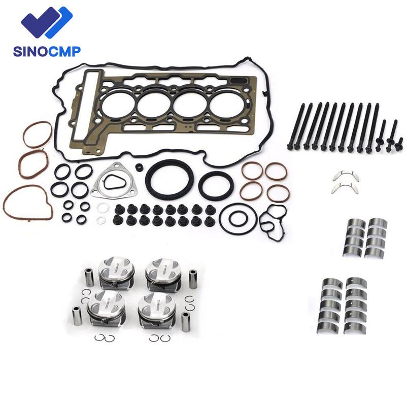 N12 N16 11257589348 11257566477 11257567926 Engine Overhaul Rebuild Kit CR 11:1 For Mini Cooper Clubman R55 R56 R57 R60 R61 1.6